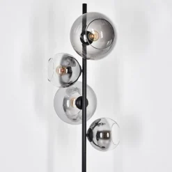 hofstein Dagan Lampadaire Clair, Fumé, 4 lumières