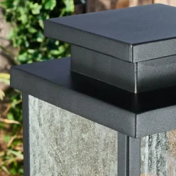 Lampes Vintages & Rétros-hofstein Dalasjo Réverbère, Eclairage de chemin Noir, 3 lumières