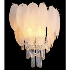Suspension Verre Fumé-Luminaires Globo Lighting Dalton Applique murale Chrome, 3 lumières