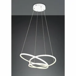 Luminaires Trio Darvin Suspension LED Blanc, 1 lumière* Éclairage Led