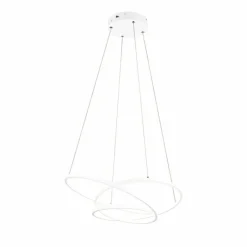 Luminaires Trio Darvin Suspension LED Blanc, 1 lumière* Éclairage Led