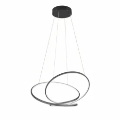 Luminaires Trio Darvin Suspension LED Noir, 1 lumière* Suspensions