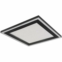 Luminaires Globo Lighting DAVIES Plafonnier LED Noir, 1 lumière* Éclairage Led