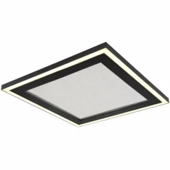 Luminaires Globo Lighting DAVIES Plafonnier LED Noir, 1 lumière* Éclairage Led