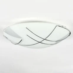 hofstein Davin Plafonnier Blanc, 1 lumière