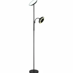 Luminaires Globo Lighting DAVYD Lampadaire LED Noir, 1 lumière* Éclairage Led