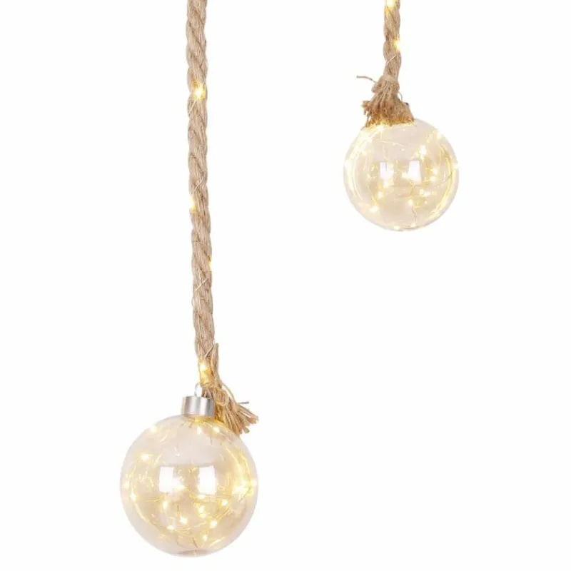 Luminaires Globo Lighting Décor Globo ROVETO Ambre, 3 lumières