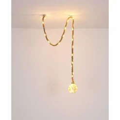 Luminaires Globo Lighting Décor Globo ROVETO Brun, 1 lumière