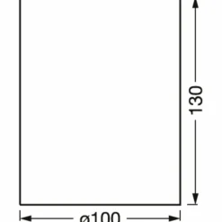 Lampes En Bois-Luminaires Ledvance DECOR Applique murale / Plafonnier LED Couleur bois, 1 lumière
