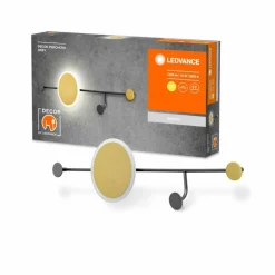 Luminaires Ledvance DECOR Applique murale / Plafonnier LED Gris, 1 lumière* Éclairage Led