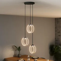 Luminaires Ledvance DECOR Applique murale / Plafonnier LED Noir, 1 lumière* Éclairage Led