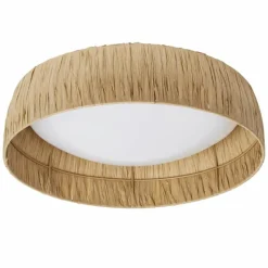 Lampes En Bois-Luminaires Ledvance DECOR Applique murale / Plafonnier LED Brun, 1 lumière