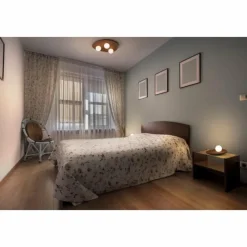 Luminaires Ledvance DECOR Applique murale / Plafonnier Brun, 3 lumières