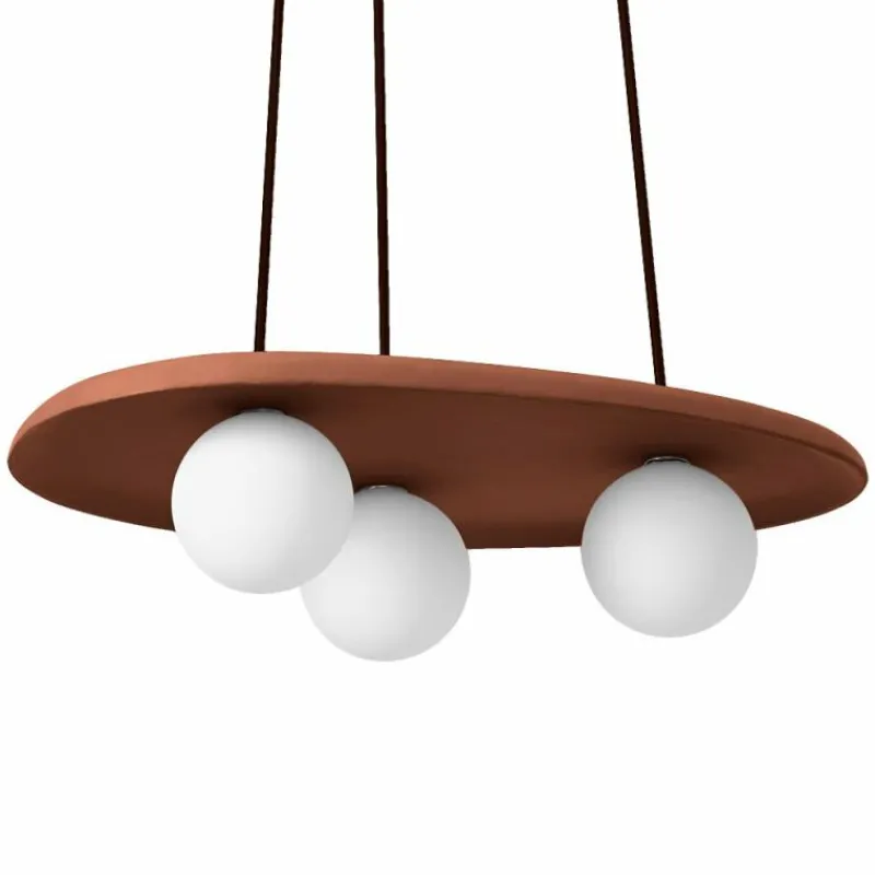 Luminaires Ledvance DECOR Applique murale / Plafonnier Brun, 3 lumières