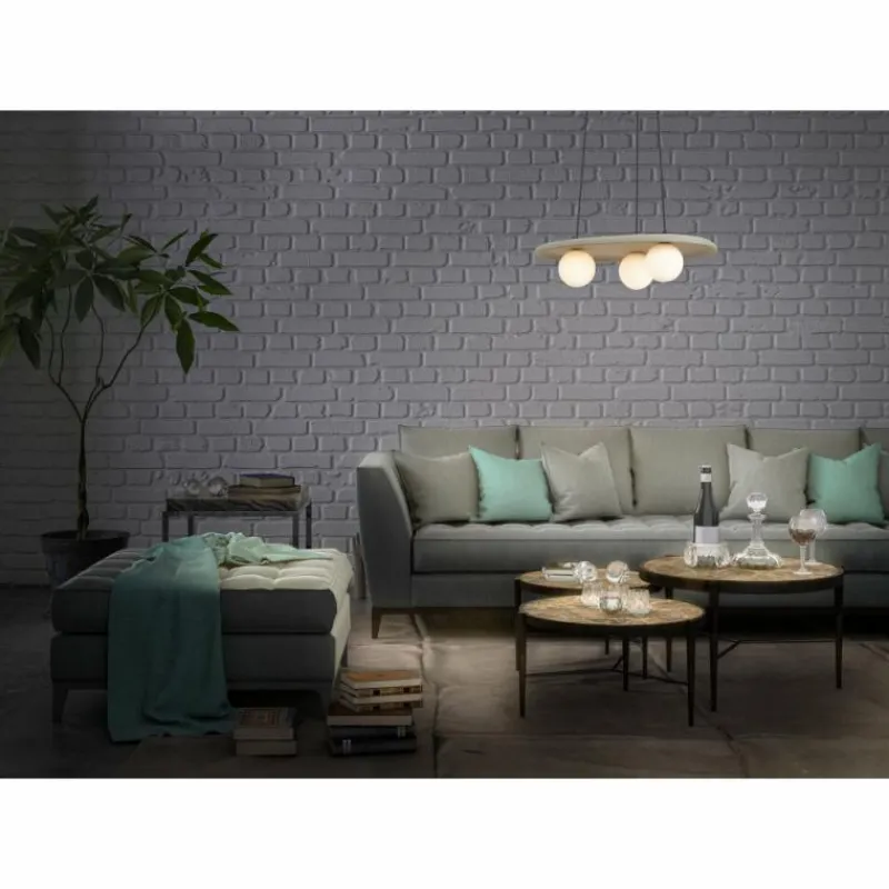 Luminaires Ledvance DECOR Applique murale / Plafonnier Gris, 3 lumières