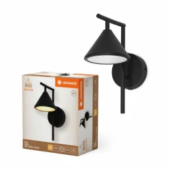 Luminaires Ledvance DECOR Applique murale / Plafonnier LED Noir, 1 lumière* Éclairage Led