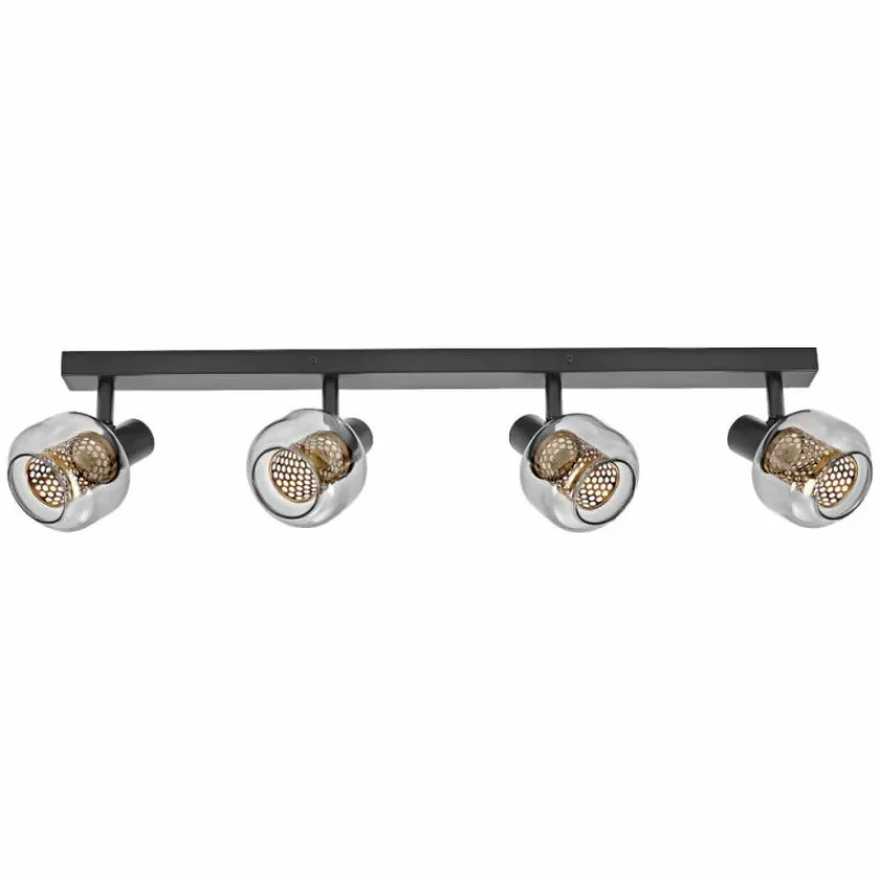 Luminaires Ledvance DECOR Applique murale / Plafonnier LED Noir, 4 lumières