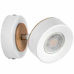 Lampes En Bois-Luminaires Ledvance Decor Plafonnier LED Blanc, 1 lumière