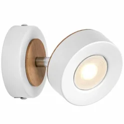 Lampes En Bois-Luminaires Ledvance Decor Plafonnier LED Blanc, 1 lumière