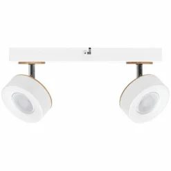 Lampes En Bois-Luminaires Ledvance Decor Plafonnier LED Blanc, 2 lumières