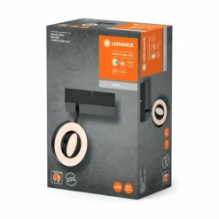 Luminaires Ledvance Decor Plafonnier LED Noir, 1 lumière* Éclairage Led