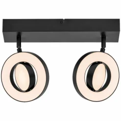 Luminaires Ledvance Decor Plafonnier LED Noir, 2 lumières* Éclairage Led