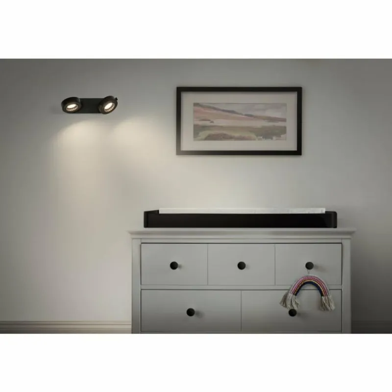 Luminaires Ledvance Decor Plafonnier LED Noir, 2 lumières* Éclairage Led