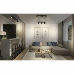 Luminaires Ledvance Decor Plafonnier LED Noir, 3 lumières* Éclairage Led