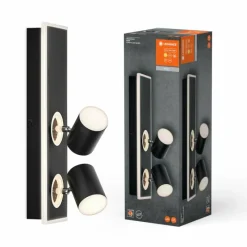 Luminaires Ledvance Decor Plafonnier LED Noir, 2 lumières* Éclairage Led