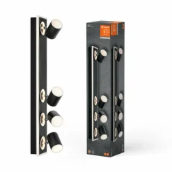 Luminaires Ledvance Decor Plafonnier LED Noir, 4 lumières* Éclairage Led