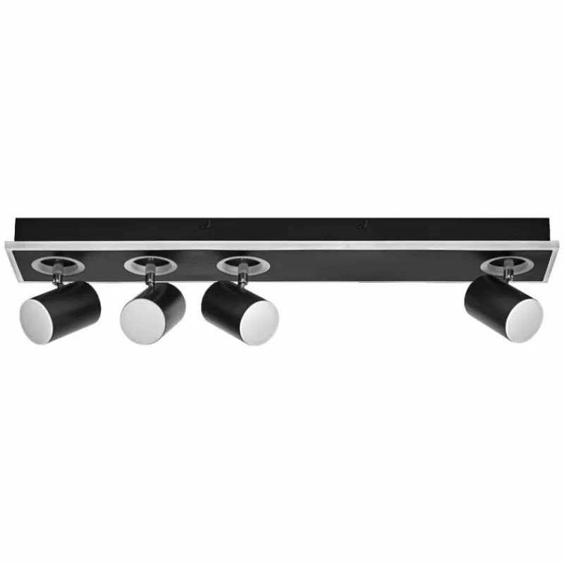 Luminaires Ledvance Decor Plafonnier LED Noir, 4 lumières* Éclairage Led