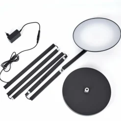 Luminaires Scandinaves-hofstein Dillingby Lampadaire LED Noir, 1 lumière