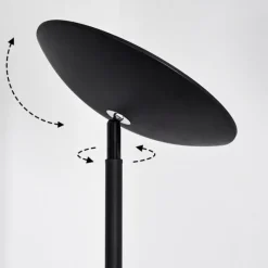 Luminaires Scandinaves-hofstein Dillingby Lampadaire LED Noir, 1 lumière