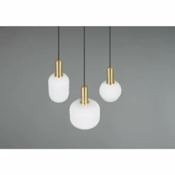 Luminaires Trio Diva Suspension Laiton, 3 lumières