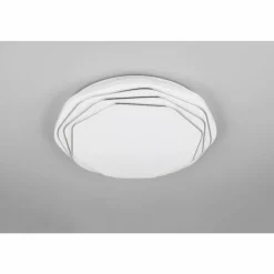 Luminaires Reality Dizzy Plafonnier LED Blanc, 1 lumière, Télécommandes* Éclairage Led