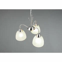 Luminaires Reality DOBBY Suspension Nickel mat, 3 lumières