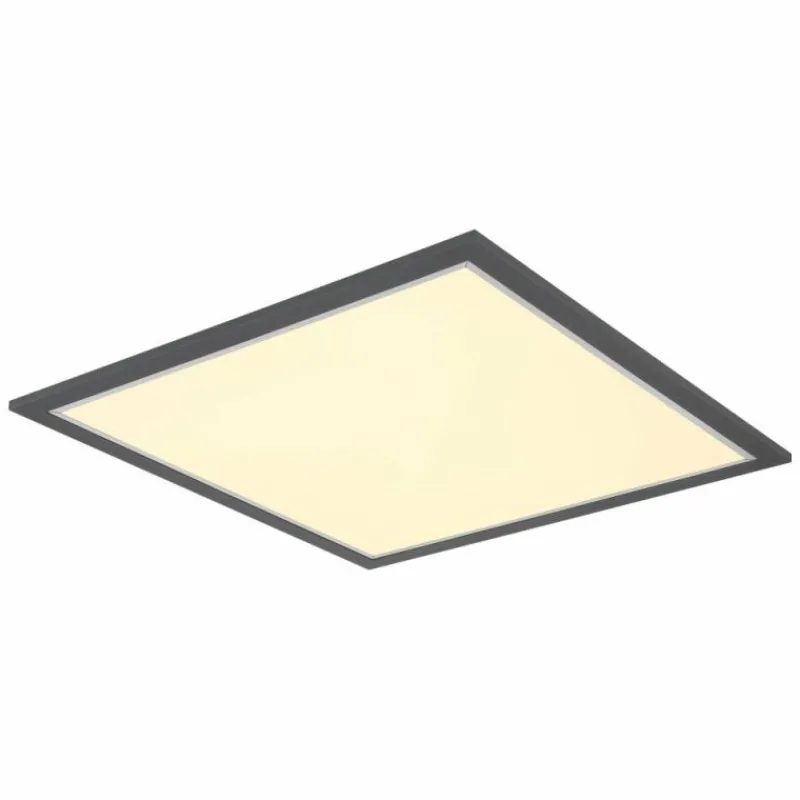 Luminaires Globo Lighting Doha Plafonnier LED Anthracite, Blanc, 1 lumière* Éclairage Led