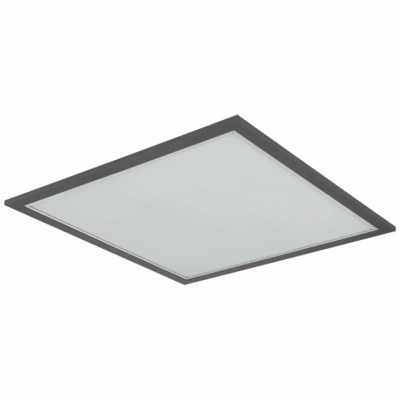 Luminaires Globo Lighting Doha Plafonnier LED Anthracite, Blanc, 1 lumière* Éclairage Led
