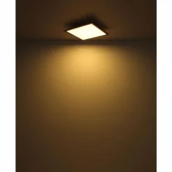 Luminaires Globo Lighting Doha Plafonnier LED Anthracite, Blanc, 1 lumière* Éclairage Led