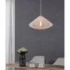 Lampes En Tissu-Luminaires Eglo DOLWEN Suspension Blanc, 1 lumière