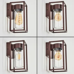 hofstein Doninhas Lampe murale d´extérieur Rouille, 1 lumière