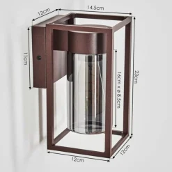 hofstein Doninhas Lampe murale d´extérieur Rouille, 1 lumière