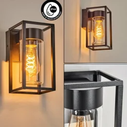 hofstein Doninhas Lampe murale d´extérieur Noir, 1 lumière