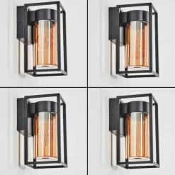 hofstein Doninhas Lampe murale d´extérieur Noir, 1 lumière