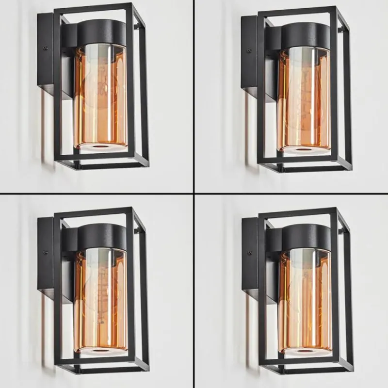 hofstein Doninhas Lampe murale d´extérieur Noir, 1 lumière