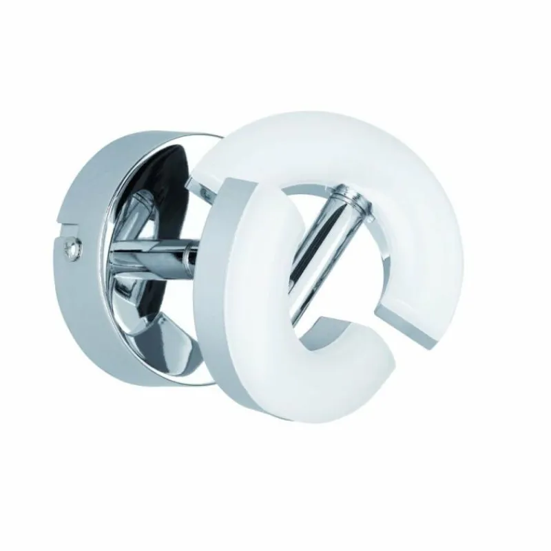 Luminaires Fischer & Honsel Donut Honsel Applique murale LED Chrome, 1 lumière* Appliques