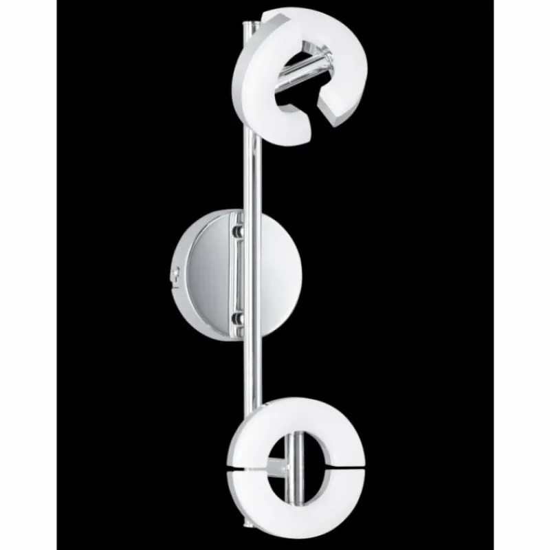 Luminaires Fischer & Honsel Donut Honsel Plafonnier LED Chrome, 2 lumières* Appliques
