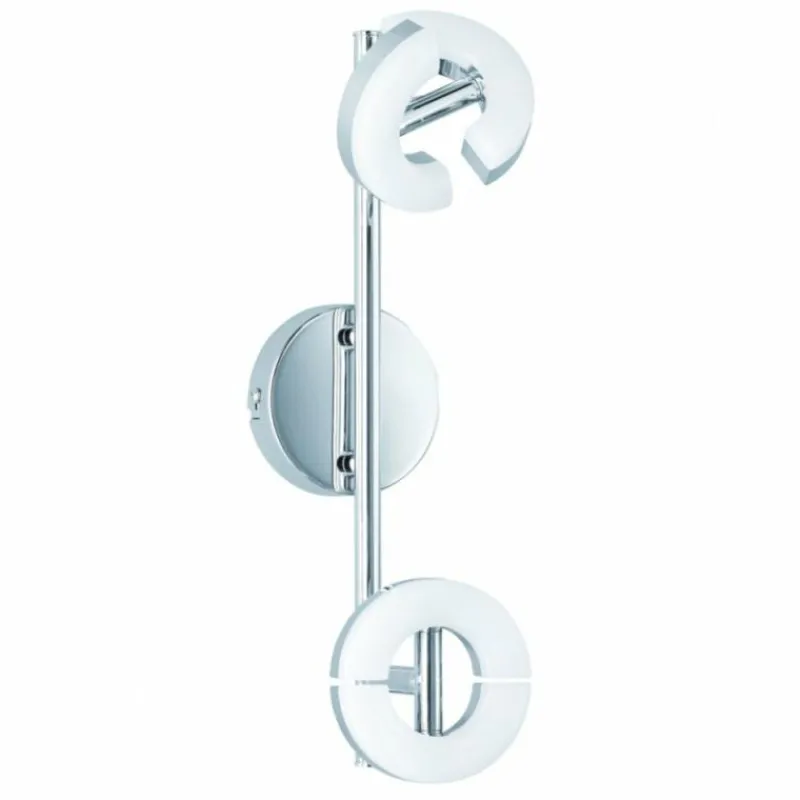 Luminaires Fischer & Honsel Donut Honsel Plafonnier LED Chrome, 2 lumières* Appliques