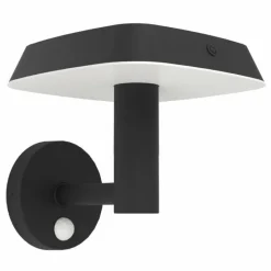 Luminaires Eglo DREOLI Luminaire extérieur LED Noir, 1 lumière, Détecteur de mouvement
