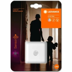 Luminaires Ledvance Détecteur de mouvement Ledvanve LUNETTA Blanc, 1 lumière, Détecteur de mouvement, Changeur de couleurs